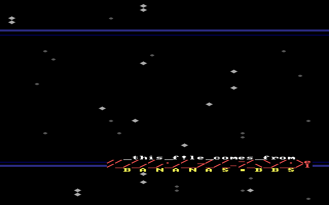 Banan0war [Haciend El Bananas BBS (3)]